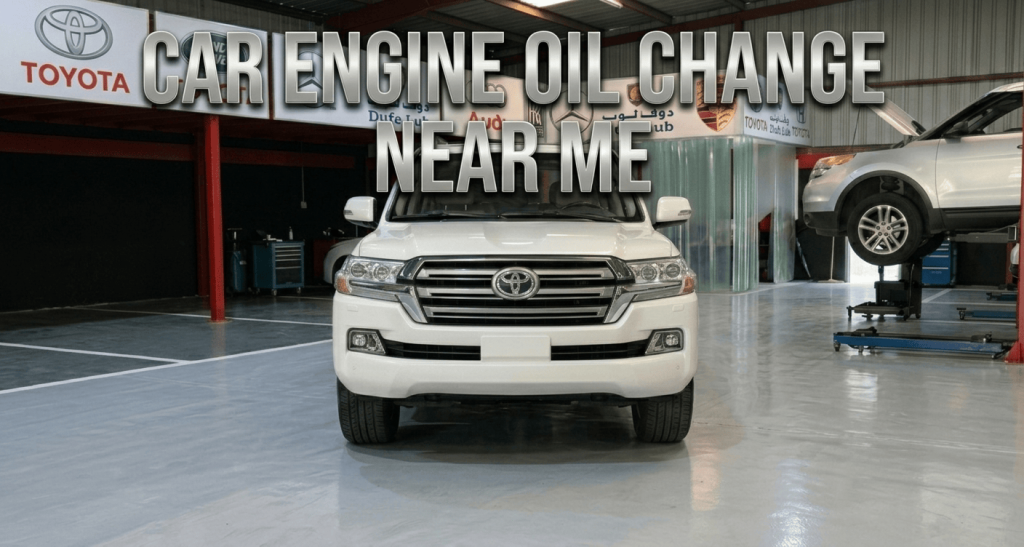 Car Engine Oil Change Near Me Dubai